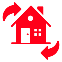 Vector image of home